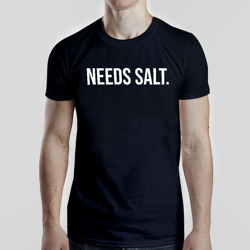Fan Made Fits Cooking 3 Black Salt T-Shirt MDL image 1