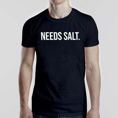 Fan Made Fits Cooking 3 Black Salt T-Shirt MDL