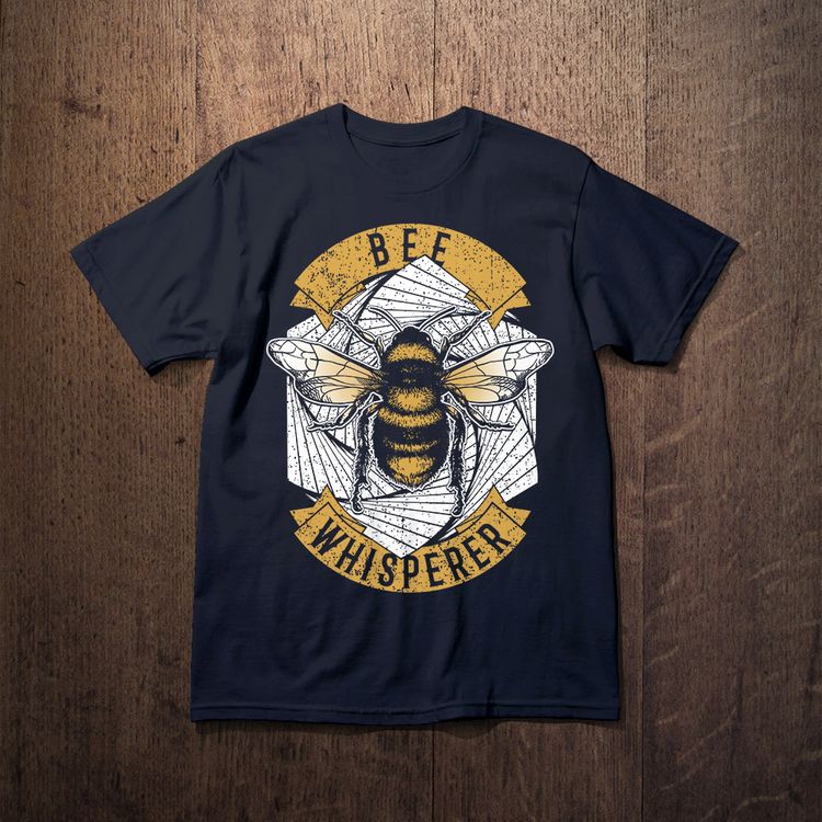 Fan Made Fits Bees Black Whisperer T-Shirt image 1