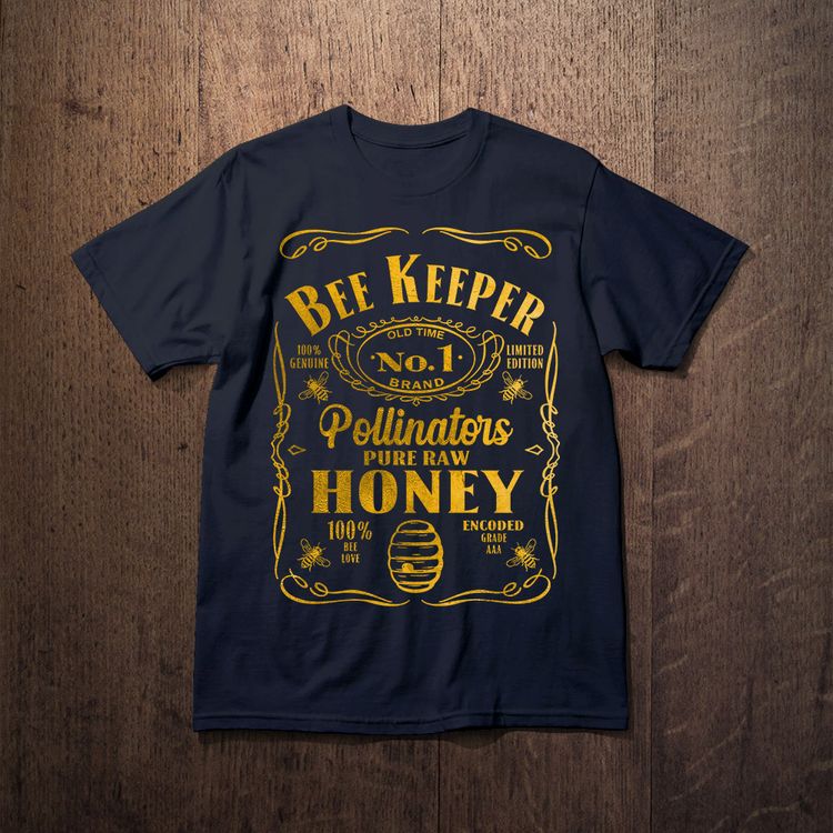 Fan Made Fits Bees Black Keeper T-Shirt image 1
