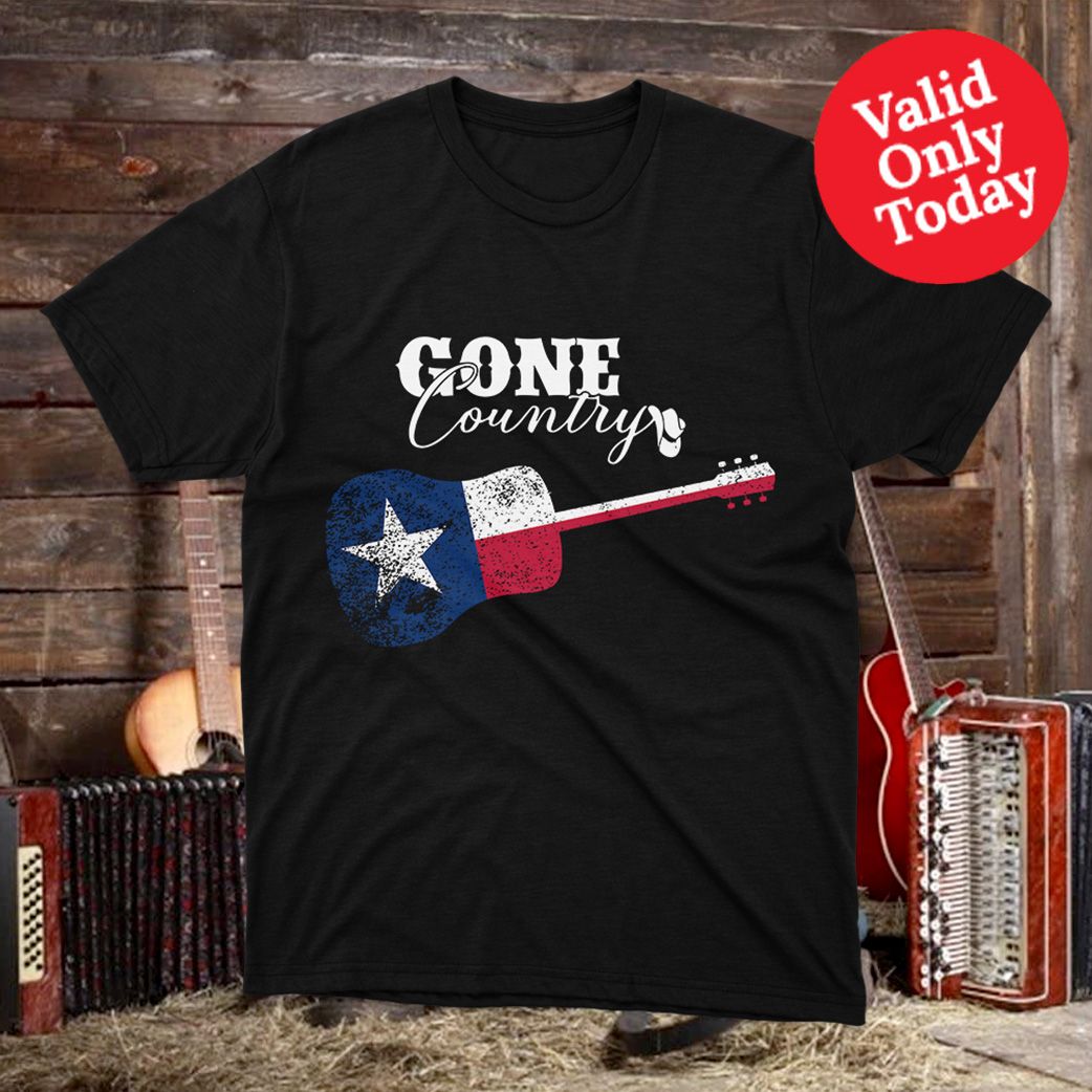 Fan Made Fits Classic Country Music 2 Black Gone T-Shirt image 1