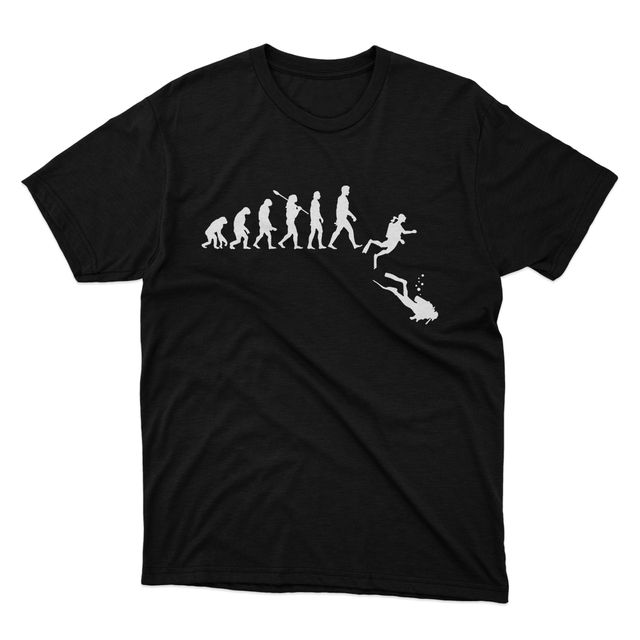 FMF-Diving Evolution Black T-shirt
