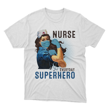 FMF Nurse Everyday Superhero White T-Shirt