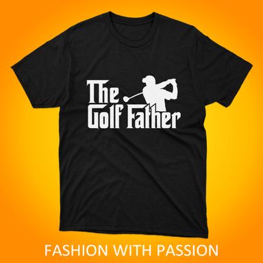 FMF-Golf Father Black T-shirt