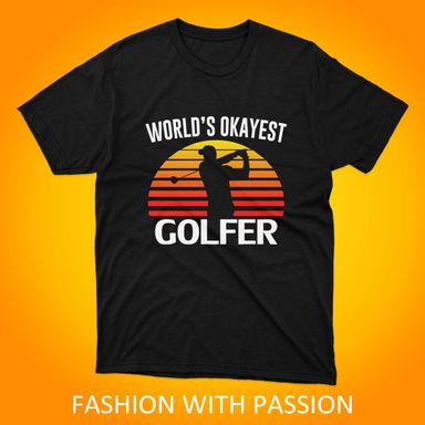 FMF-Golf Okayest Black T-shirt