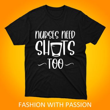 Nurse Black Shots T-Shirt