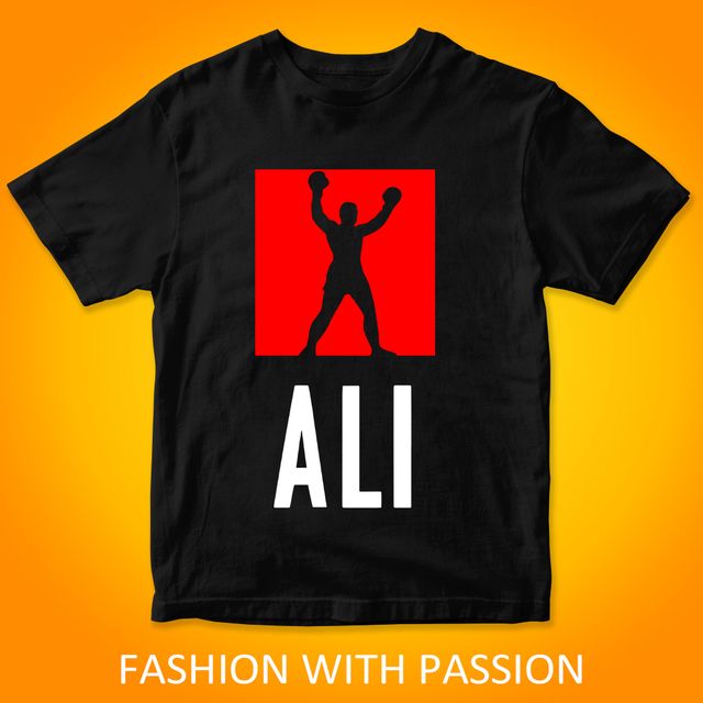 Boxing Black Ali T-Shirt