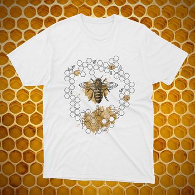 Bee Lovers White Bee T-Shirt